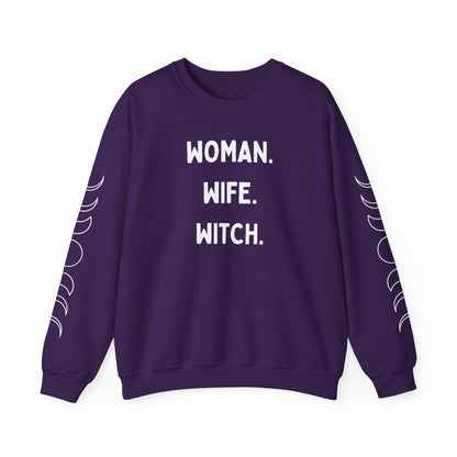 WOMAN WIFE WITCH SWEATSHIRT