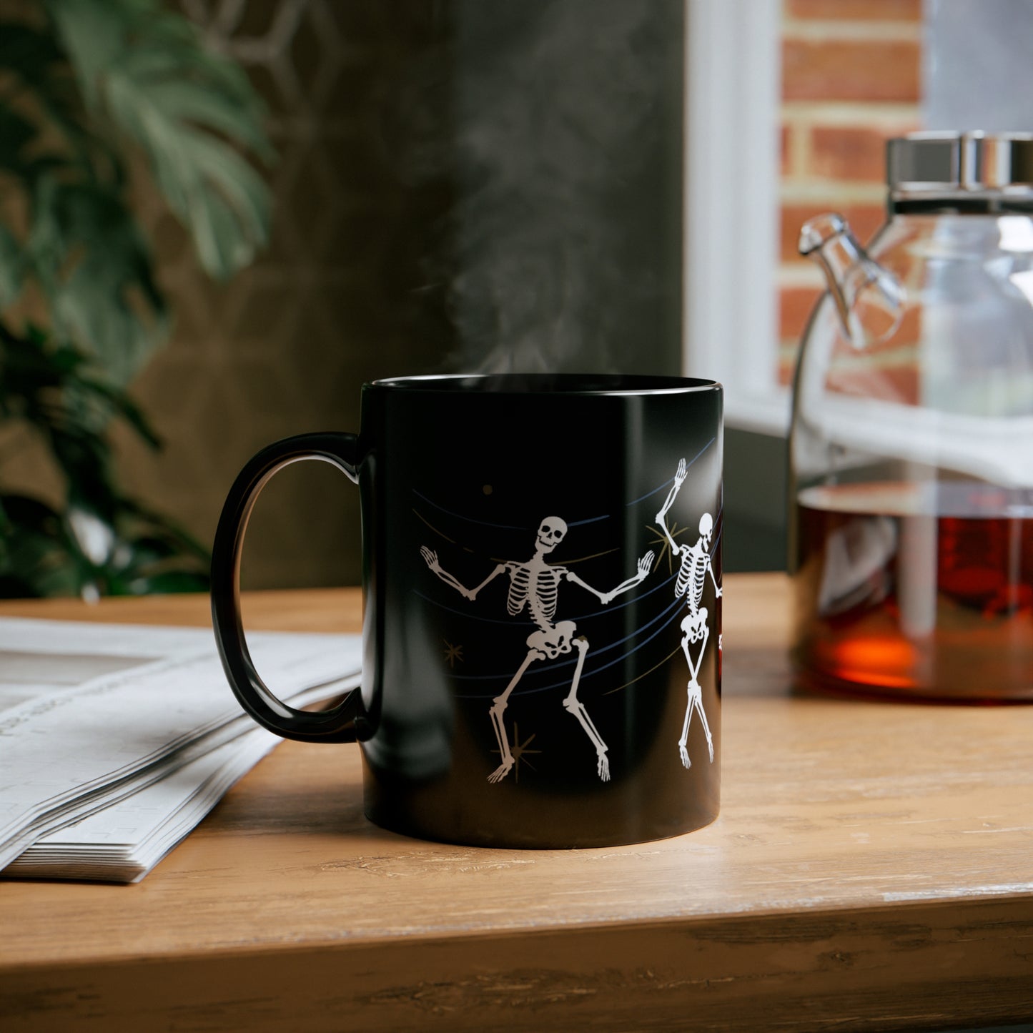 DANCING SKELETONS MUG