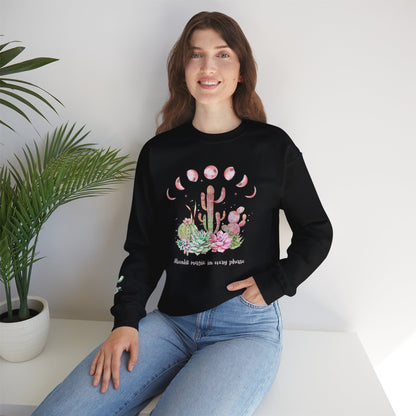 MOONLIT CACTI SWEATSHIRT