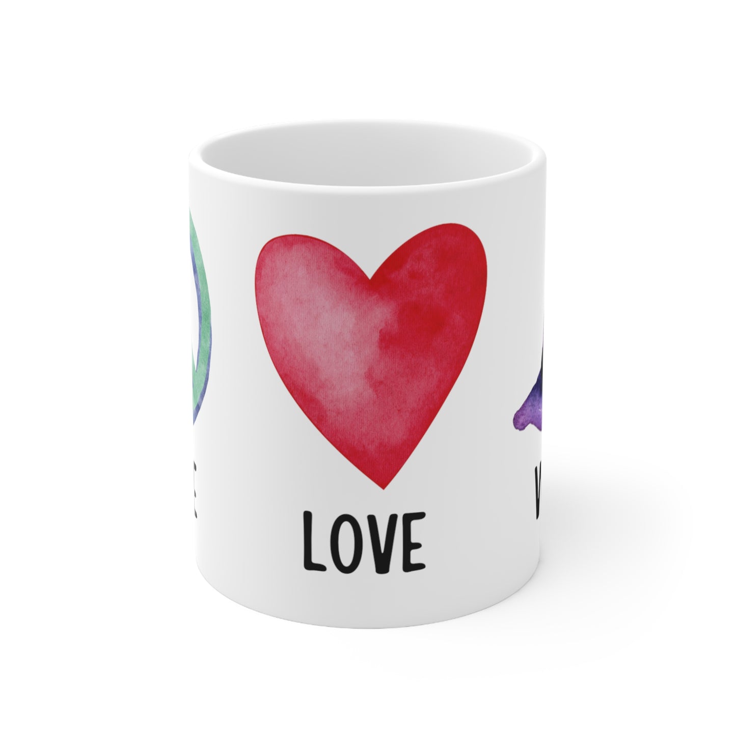 PEACE LOVE WITCH MUG