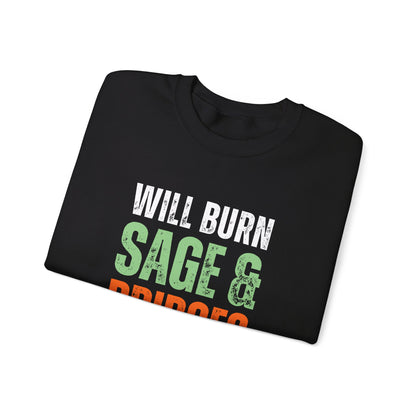 BURNING SAGE & BRIDGES SWEATSHIRT