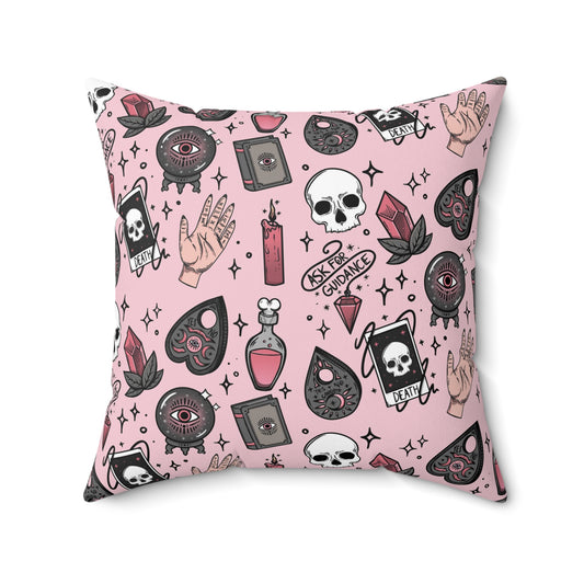 PINK WITCHY PILLOW