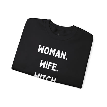 WOMAN WIFE WITCH SWEATSHIRT