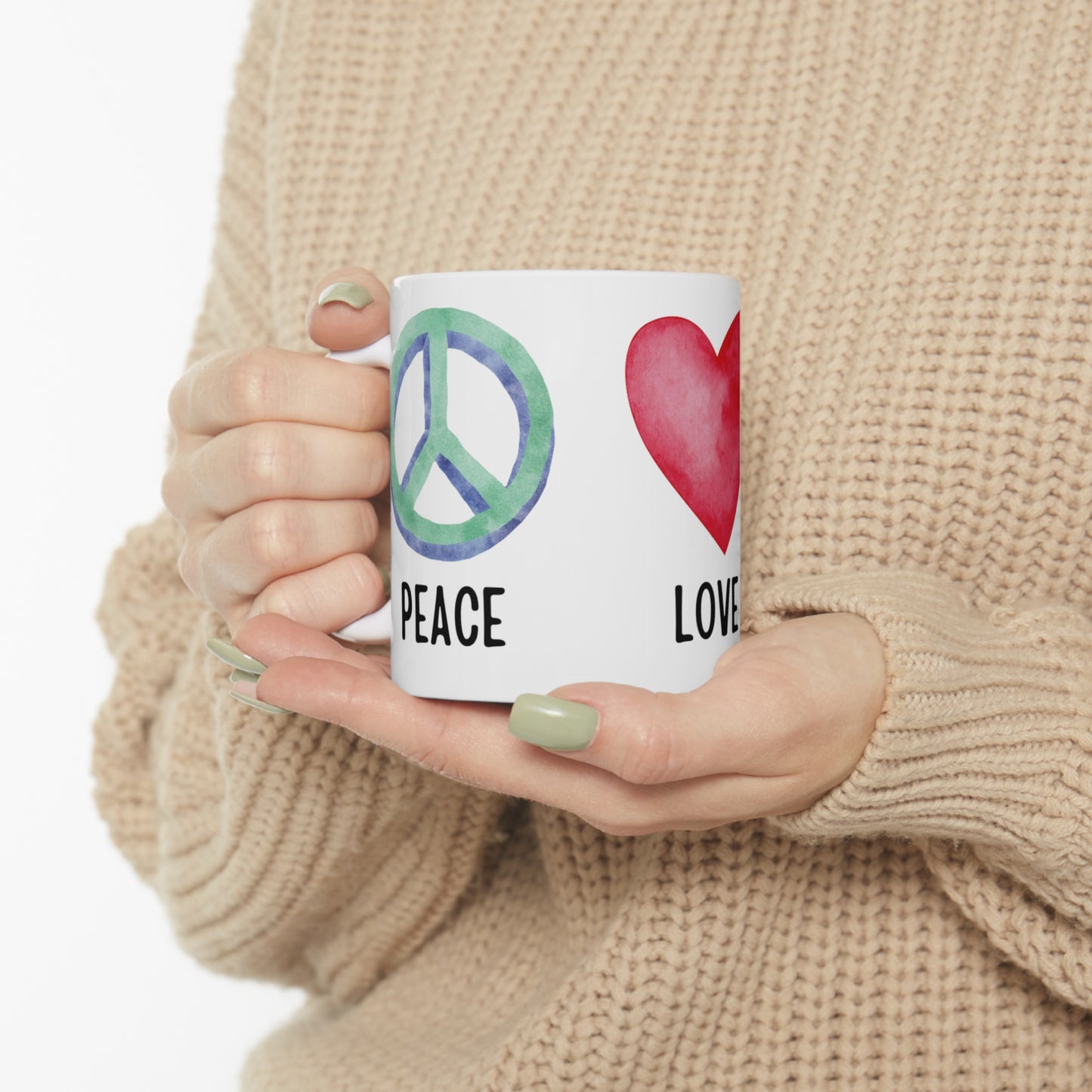 PEACE LOVE WITCH MUG