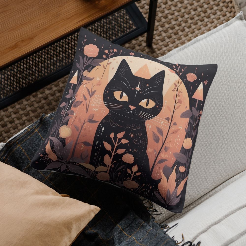 MYSTIC CAT PILLOW