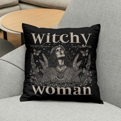 WITCHY WOMAN WINGS PILLOW