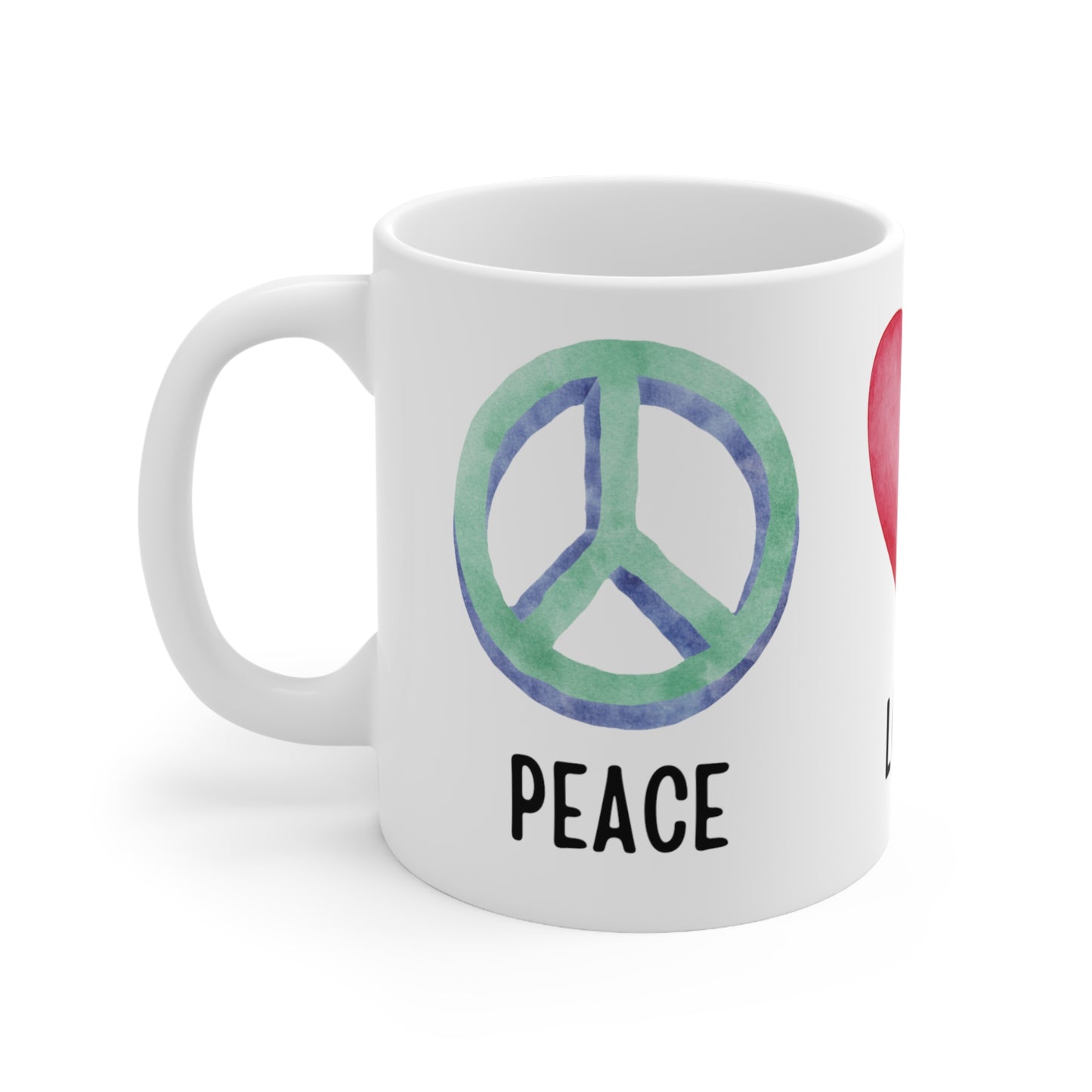 PEACE LOVE WITCH MUG