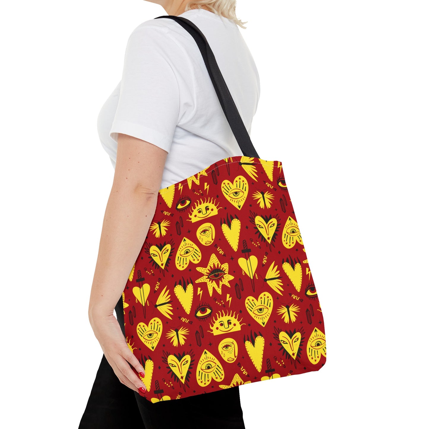 MYSTIC HEARTS TOTE BAG