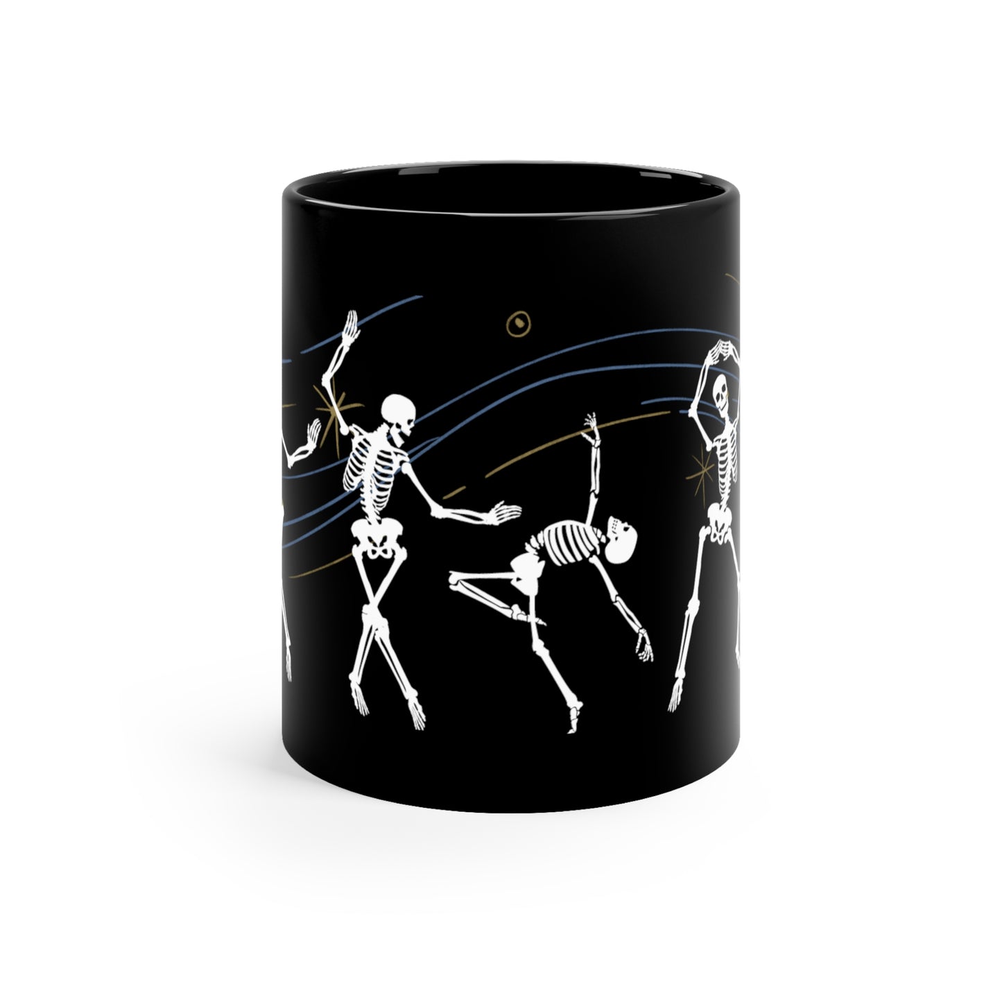 DANCING SKELETONS MUG