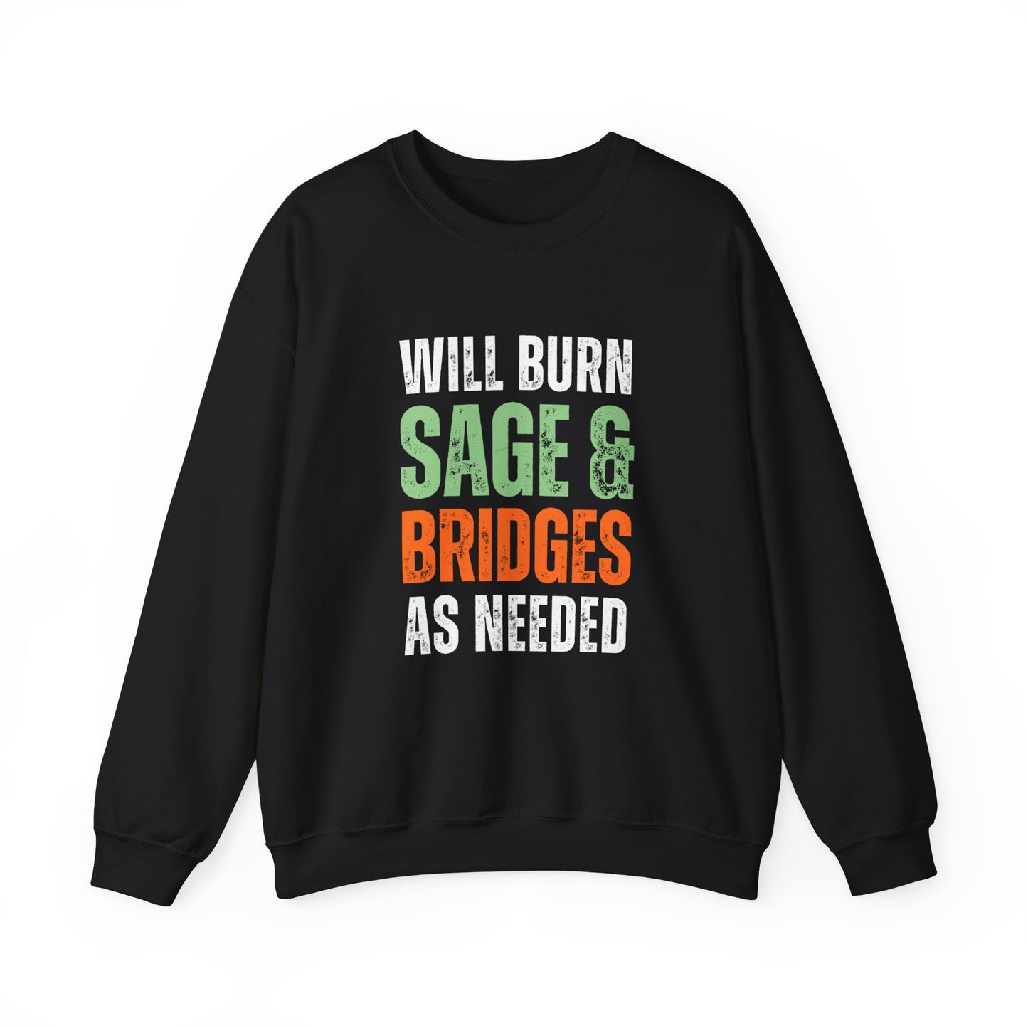 BURNING SAGE & BRIDGES SWEATSHIRT