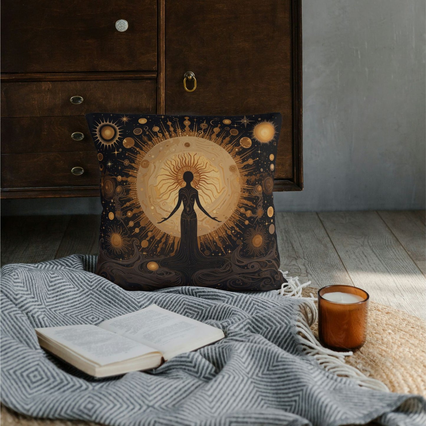 CELESTIAL GODDESS PILLOW