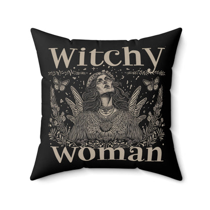 WITCHY WOMAN WINGS PILLOW