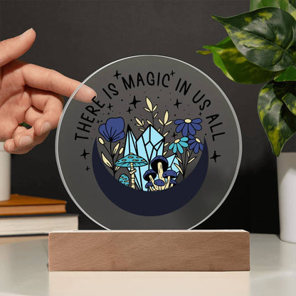 MAGIC ACRYLIC PLAQUE