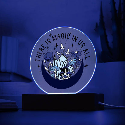 MAGIC ACRYLIC PLAQUE