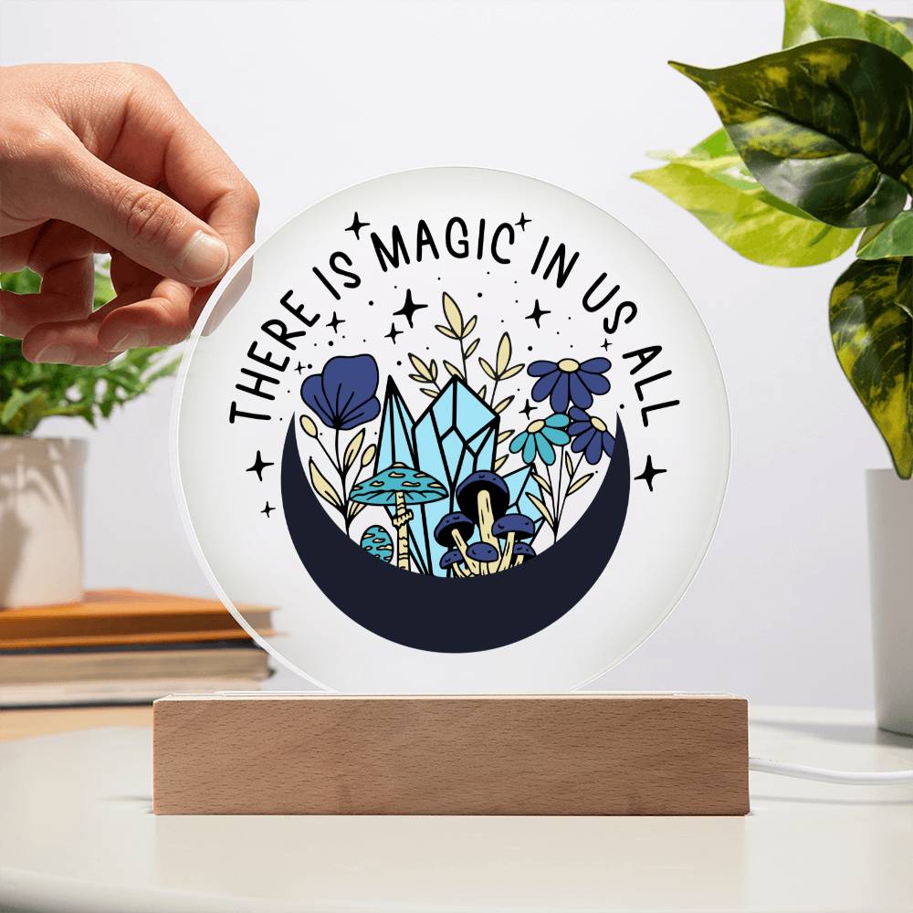 MAGIC ACRYLIC PLAQUE