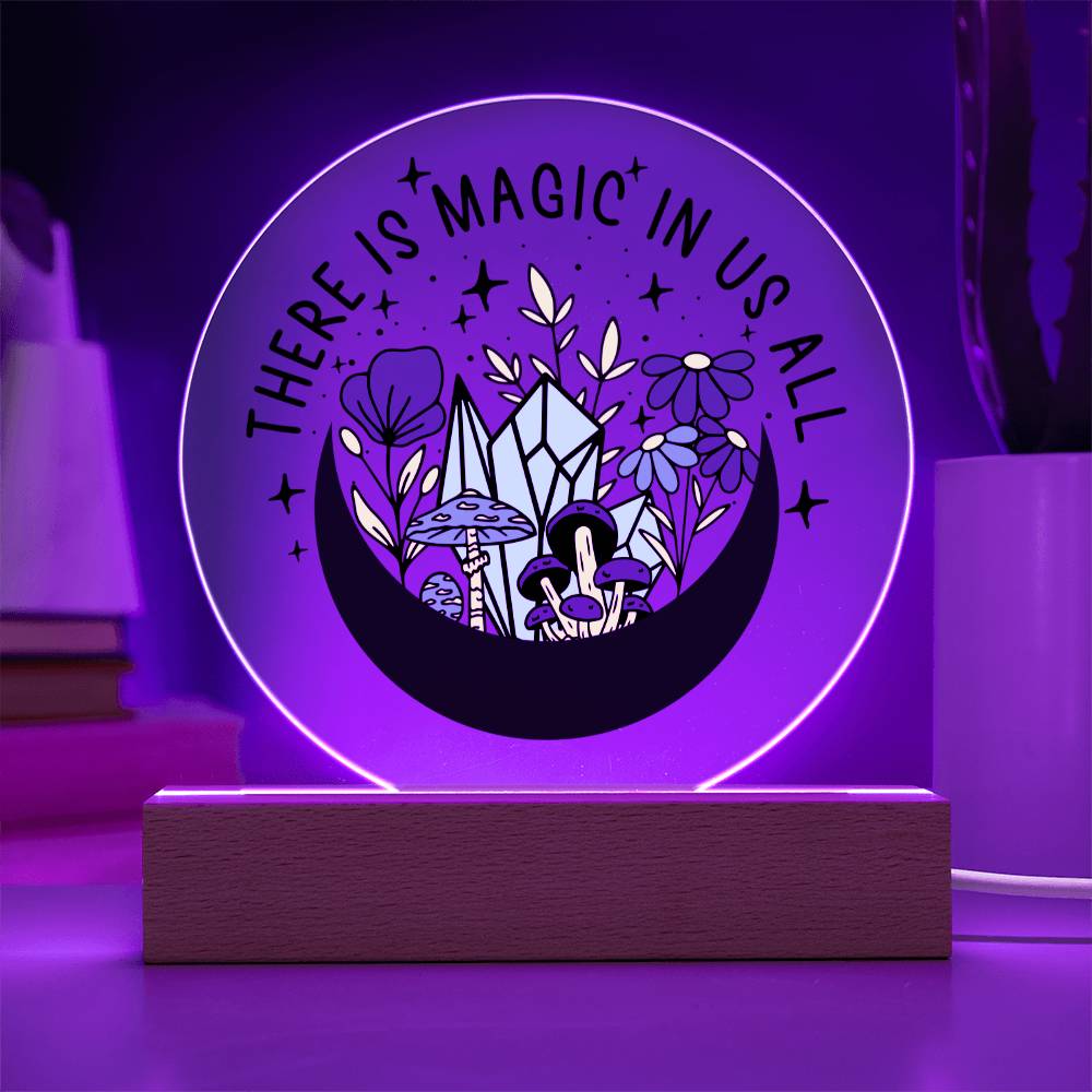 MAGIC ACRYLIC PLAQUE