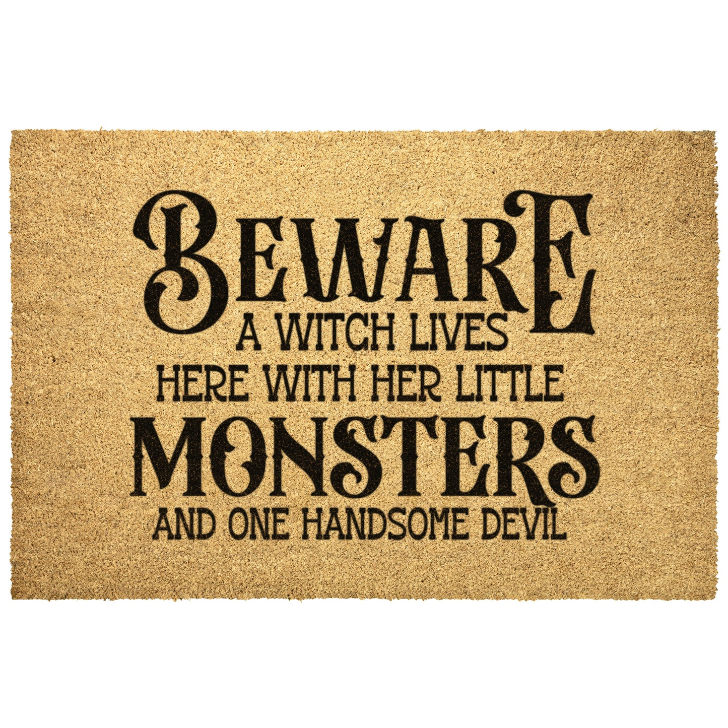 BEWARE DOOR MAT