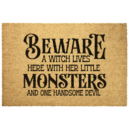 BEWARE DOOR MAT